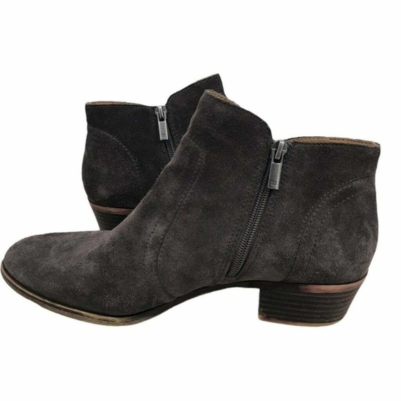 Lucky Brand Women's Breck Greywolf Bootie Boot Grey Size 6.5 New In Box - Picture 2 of 2